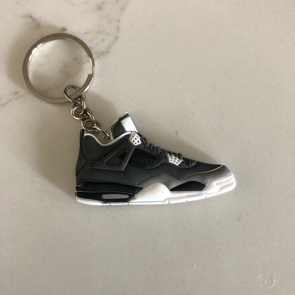 jordan 4 bred keychain